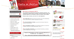 Desktop Screenshot of cdg76-extranet.fr